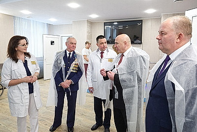 В Витебском областном клиническом центре медицинской реабилитации после реконструкции открыт бассейн