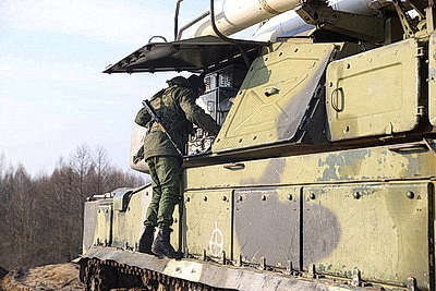 Проверку боеготовности проходит 120-я зенитная ракетная бригада