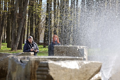 В Минске стартовал сезон фонтанов