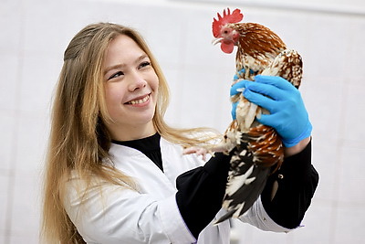 Какие качества нужны будущему ветеринару, рассказала студентка Витебской ветакадемии и продолжатель семейной династии