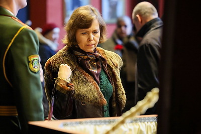 В Минске простились с народным поэтом, одним из авторов Государственного гимна Владимиром Каризной