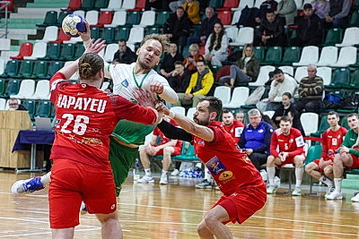 Определились все полуфиналисты мужского чемпионата Беларуси по гандболу