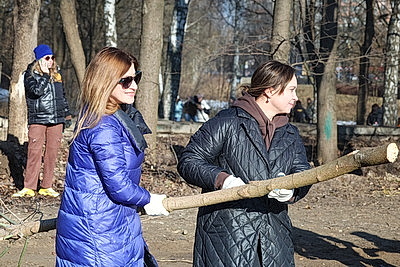 Первый общегородской субботник прошел в Могилеве