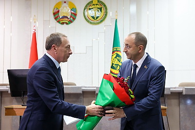 Нового министра и первого заместителя представили коллективу МАРТ