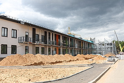 В Минске продолжается строительство новой инфекционной больницы