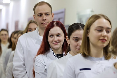 В Витебске состоялось распределение выпускников ВГМУ