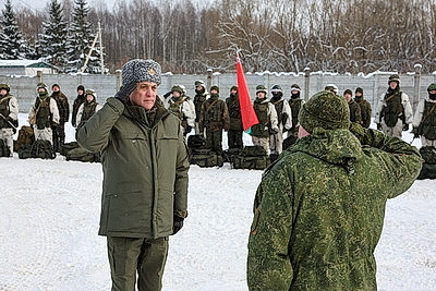 Одно из механизированных соединений приведено в боевую готовность в рамках проверки ВС Беларуси