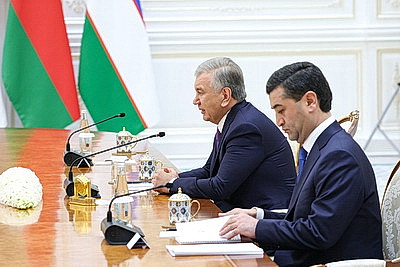 Премьер-министр Беларуси встретился с президентом Узбекистана
