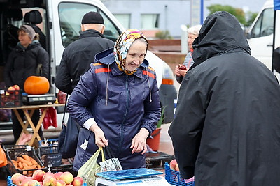 Волонтеры БРСМ помогают пенсионерам с доставкой продукции с сельхозярмарок