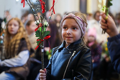 Католики отпраздновали Вход Господень в Иерусалим