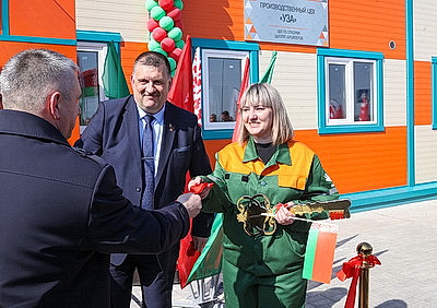 Новую площадку для откорма цыплят-бройлеров открыли в \"Белоруснефть-Особино\"