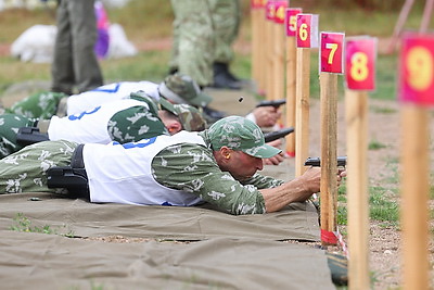 Более 200 спортсменов состязаются на \"Пограничных играх\", которые стартовали в Гродненском районе