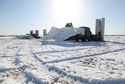 Подразделение 15-й зенитной ракетной бригады заступило на боевое дежурство во время проверки готовности