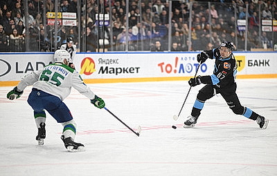 Минские динамовцы в овертайме уступили \"Салавату Юлаеву\"