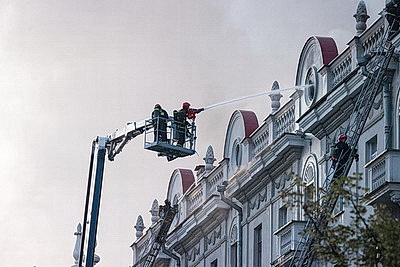 МЧС: пожар на ул.Ленина в Минске ликвидирован, никто не пострадал