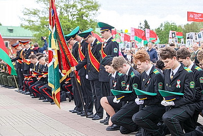 Радостно, трепетно, масштабно празднуют День Победы в Бресте