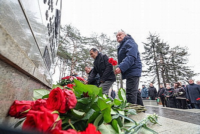 В Беларуси отдали дань уважения бывшим узникам фашистских концлагерей
