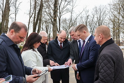 Кушнаренко ознакомился с ходом подготовки Дзержинска к \"Дажынкам\"