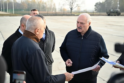 Лукашенко в Витебской области ознакомился с современным проектом в области мясного животноводства