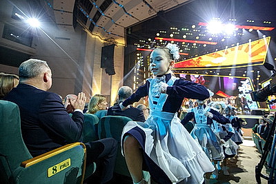 Во Дворце Республики прошло торжественное собрание, посвященное Дню милиции