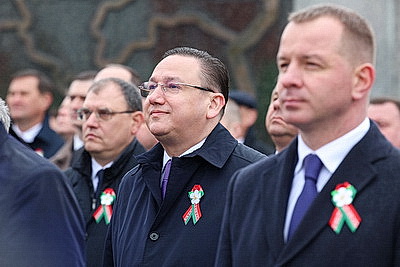 Торжественно и ярко. Церемония чествования государственных символов прошла в Минске