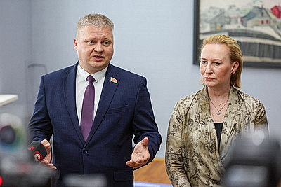 Выставка \"Марк Шагал. Над городом\" открылась в Витебске
