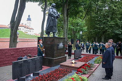 Руководители МЧС Беларуси, России и Казахстана обсудили в Несвиже развитие системы мониторинга пожаров