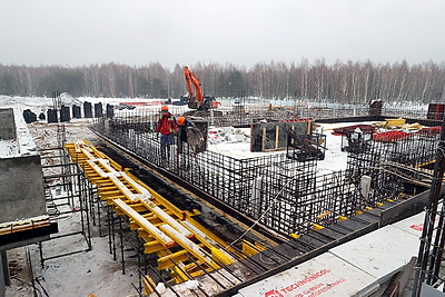 Физкультурно-оздоровительный комплекс строится в Петрикове