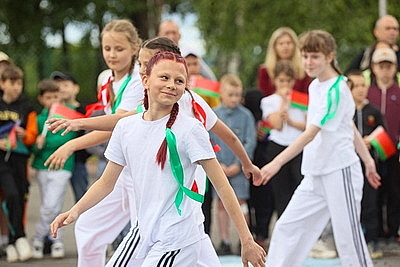 Многофункциональную спортплощадку открыли в Малорите
