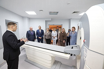 Исследования 24/7. Второй кабинет компьютерной томографии открыли в городской больнице №1 Орши