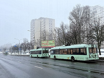 В Минске из-за повреждения контактной сети остановилось движение троллейбусов на многих маршрутах