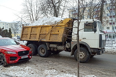 В Гомеле стартовал декадник по уборке снега
