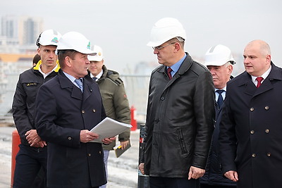 Строительство путепровода Колесникова-Тимирязева в Минске вышло на завершающий этап