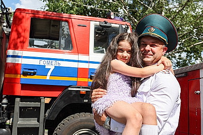 Празднование Дня пожарной службы состоялось в Гомеле