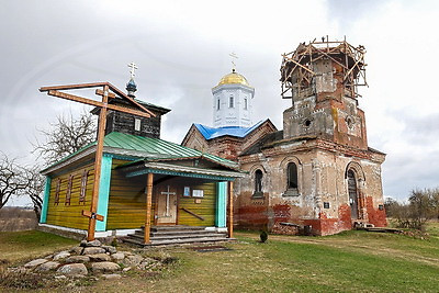 Восстановление памятника архитектуры конца XIX века продолжается в Бешенковичском районе