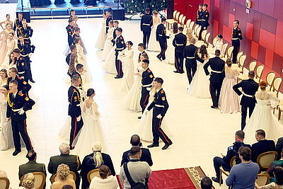 В Гомеле прошел областной новогодний кадетский бал