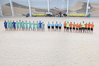 Центр пляжных видов спорта открылся в Минске