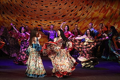 Премьеру музыкального спектакля \"Ночь Земфиры\" представил зрителям Гродненский драмтеатр