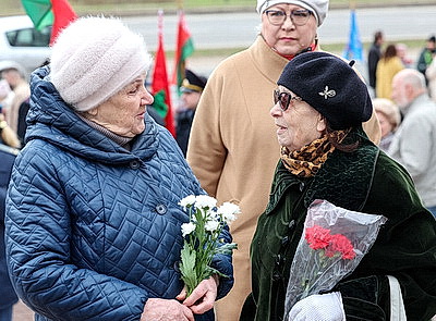 В Беларуси отдали дань уважения бывшим узникам фашистских концлагерей