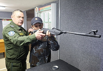 В Витебском районе стартовал первый областной слет военно-патриотических клубов