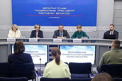 Вопросы оказания медицинской помощи детям со СМА обсудили на встрече в Белпрессцентре