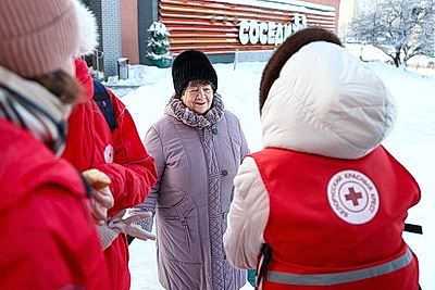 Мобильные пункты обогрева Красного Креста работают в Минске