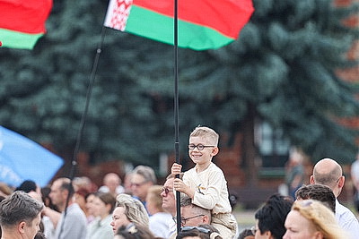 Празднование Дня Независимости в Бресте