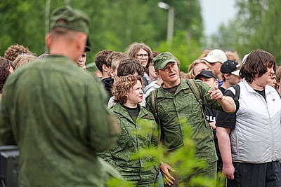 Штурм объекта с беспилотником продемонстрировали на учебно-полевых сборах в БелГУТ