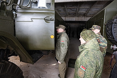 Проверку ВС по поручению Президента проходит 8-я бригада РХБЗ