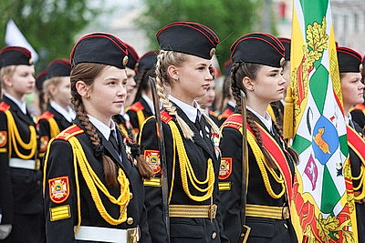 Парад военной техники, памятные акции: 9 Мая в Гомеле