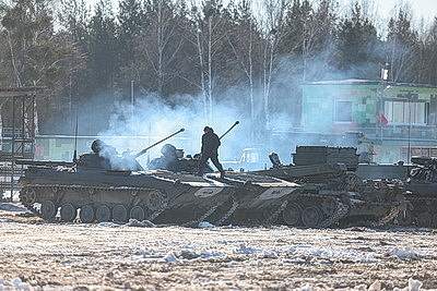 Воля в кулак - и огонь на отлично: 11-я отдельная мехбригада сдает огневую подготовку