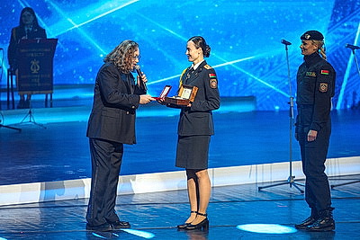 Во Дворце Республики прошло торжественное собрание, посвященное Дню милиции