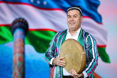 Фестиваль узбекской дыни проходит в Минске