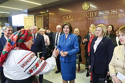 В Минске проходит заседание четвертой сессии Совета Республики